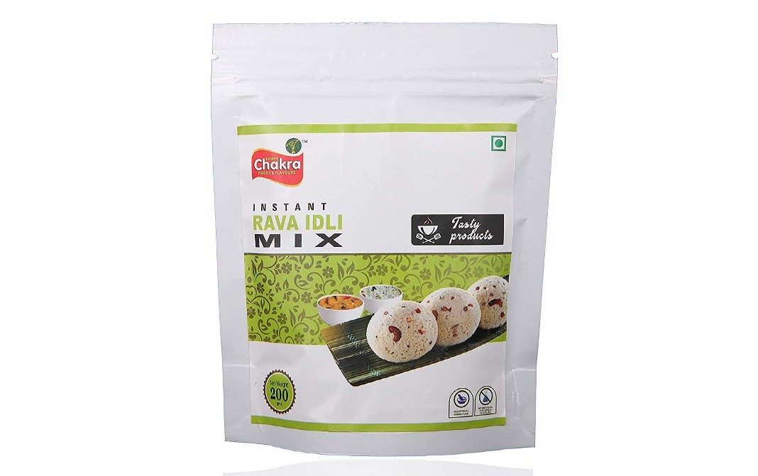 Shree Chakra Instant Rava Idli Mix   Pack  200 grams